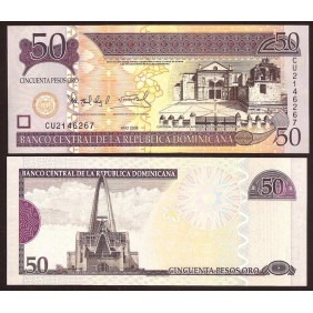 DOMINICAN REPUBLIC 50 Pesos...