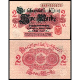 GERMANY 2 Mark 1914