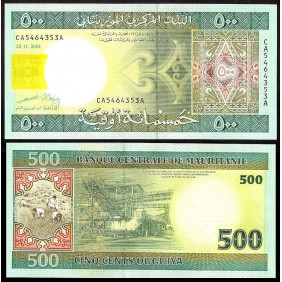 MAURITANIA 500 Ouguiya 2004