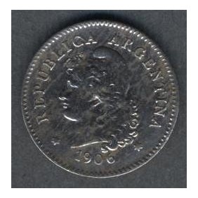 ARGENTINA 10 Centavos 1906