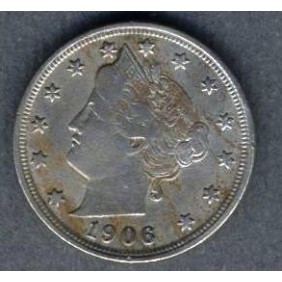 USA Liberty Nickel 5 Cents...