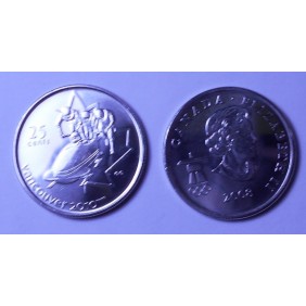 CANADA 25 Cents 2008...