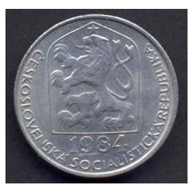 CZECHOSLOVAKIA 50 Haleru 1984