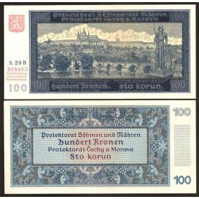 BOHEMIA & MORAVIA 100 Korun...