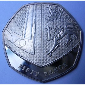 GREAT BRITAIN 50 Pence 2012...