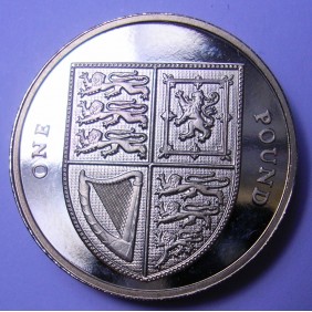 GREAT BRITAIN 1 Pound 2012...