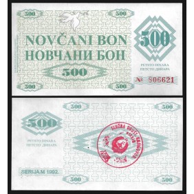 BOSNIA HERZEGOVINA 500...