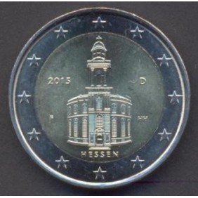 GERMANY 2 Euro 2015 F Hessen