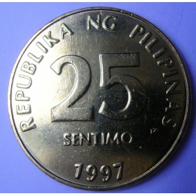 PHILIPPINES 25 Sentimos 1997