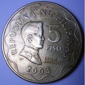 PHILIPPINES 5 Piso 2003