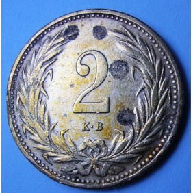 HUNGARY 2 Filler 1904