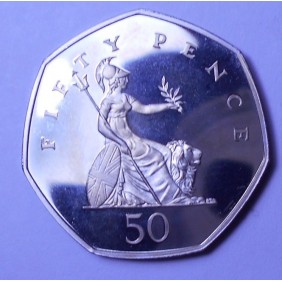 GREAT BRITAIN 50 Pence 2004...