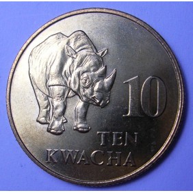 ZAMBIA 10 Kwacha 1992