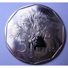 SEYCHELLES 5 Rupees 2007
