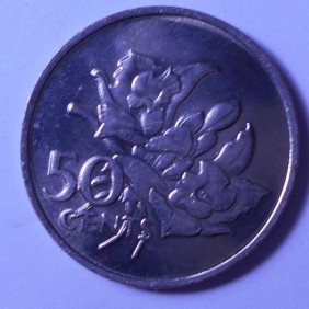 SEYCHELLES 50 Cents 1977