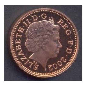 GREAT BRITAIN 1 Penny 2002...