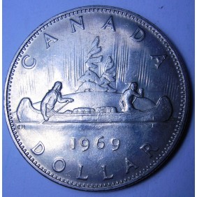 CANADA 1 Dollar 1969
