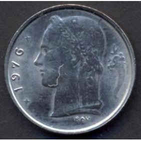 BELGIUM 1 Franc 1976 Belgie