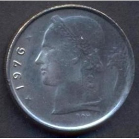 BELGIUM 1 Franc 1976 Belgique