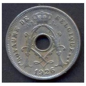 BELGIUM 5 Centimes 1926...