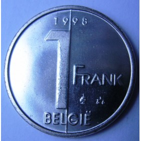 BELGIUM 1 Franc 1998 Belgie
