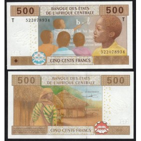 CONGO (C.A.S.) 500 Francs 2002