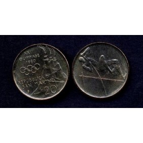 SAN MARINO 20 Lire 1980...