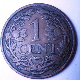 NETHERLANDS 1 Cent 1928