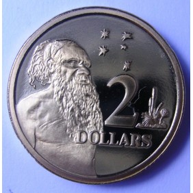 AUSTRALIA 2 Dollars 1990 PROOF
