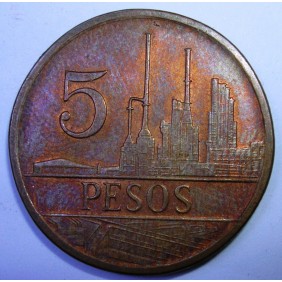 COLOMBIA 5 Pesos 1988