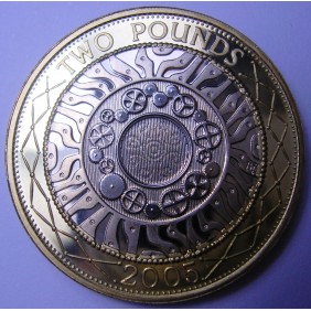 GREAT BRITAIN 2 Pounds 2005...