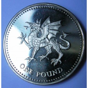 GREAT BRITAIN 1 Pound 2000...