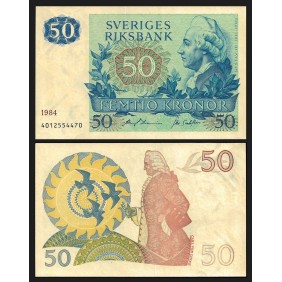 SWEDEN 50 Kronor 1984