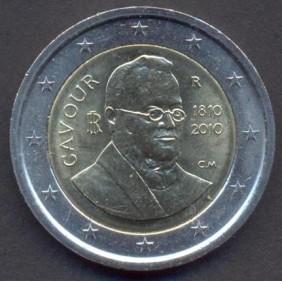 ITALIA 2 EURO 2010 Cavour