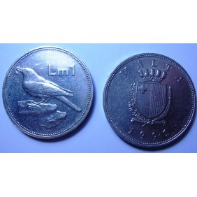 MALTA 1 Lira 1991