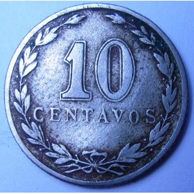 ARGENTINA 10 Centavos 1915