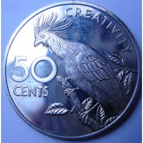 GUYANA 50 Cents 1977...