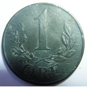 DENMARK 1 Ore 1946 rare