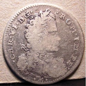 NAPOLI CARLO VI TARI' 1718 AG