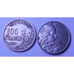FRANCE 100 Francs 1957