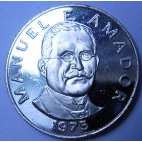 PANAMA 10 Centesimos 1975...