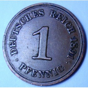 GERMANY EMPIRE 1 Pfennig...