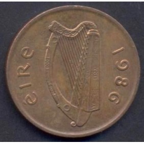 IRELAND 2 Pence 1986