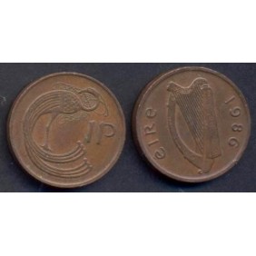 IRELAND 1 Penny 1986
