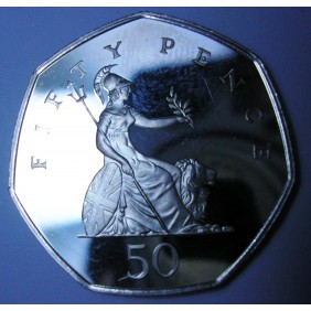 GREAT BRITAIN 50 Pence 2008...