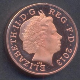 GREAT BRITAIN 1 Penny 2013