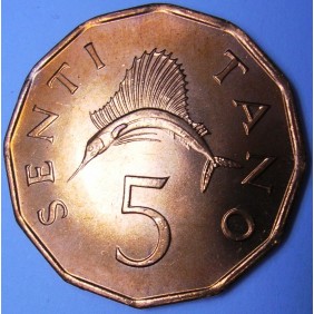 TANZANIA 5 Senti 1982
