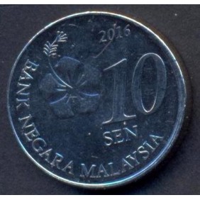 MALAYSIA 10 Sen 2016