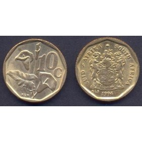 SOUTH AFRICA 10 Cents 1994