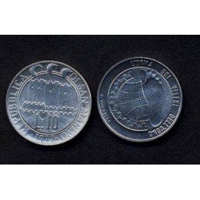 SAN MARINO 10 Lire 1977...
